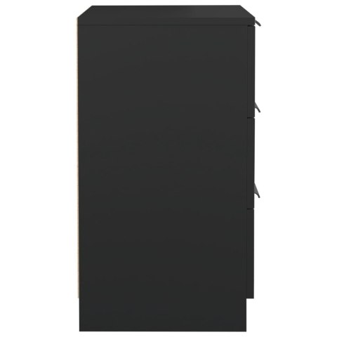 Szafki nocne, 2 szt., czarne, 40x36x65 cm Szafki nocne, 2 szt., czarne, 40x36x65 cm