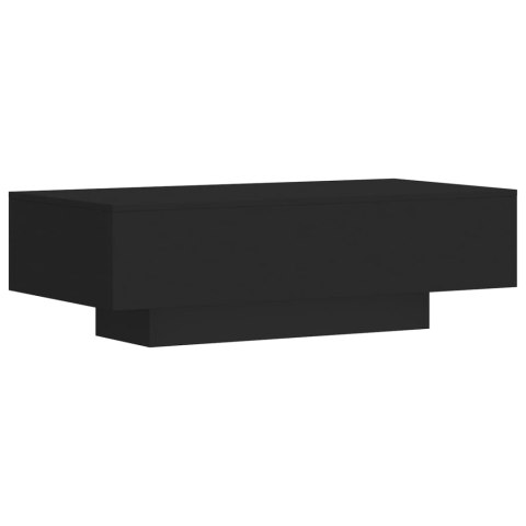 Stolik kawowy, czarny, 100x49,5x31 cm, materiał drewnopochodny Stolik kawowy, czarny, 100x49,5x31 cm, materiał drewnopochodny