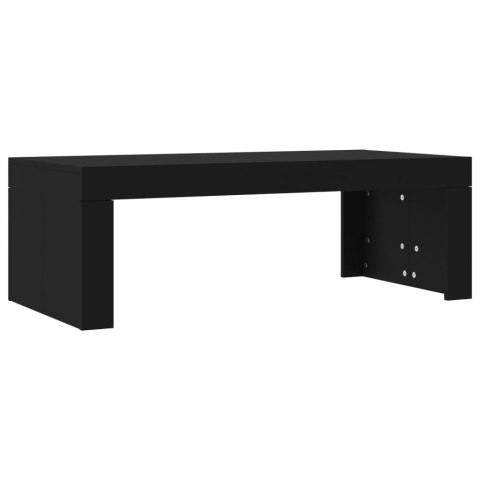 Stolik kawowy, czarny, 102x50x36 cm, materiał drewnopochodny Stolik kawowy, czarny, 102x50x36 cm, materiał drewnopochodny