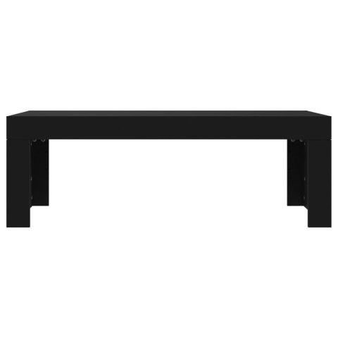 Stolik kawowy, czarny, 102x50x36 cm, materiał drewnopochodny Stolik kawowy, czarny, 102x50x36 cm, materiał drewnopochodny