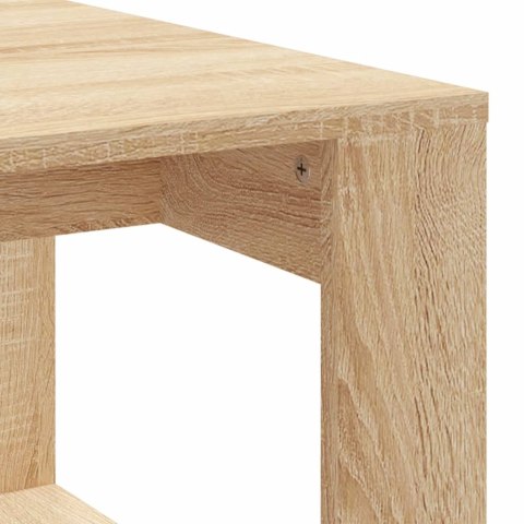 Stolik kawowy, dąb sonoma 102x50x35 cm, materiał drewnopochodny Stolik kawowy, dąb sonoma 102x50x35 cm, materiał drewnopochodny
