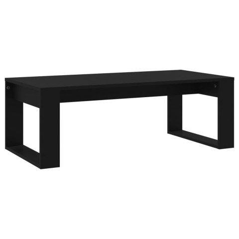 Stolik kawowy, czarny 102x50x35 cm, materiał drewnopochodny Stolik kawowy, czarny 102x50x35 cm, materiał drewnopochodny