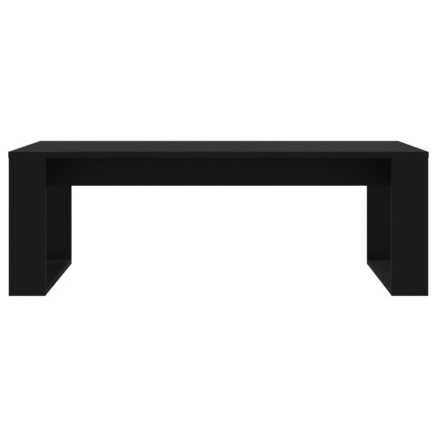 Stolik kawowy, czarny 102x50x35 cm, materiał drewnopochodny Stolik kawowy, czarny 102x50x35 cm, materiał drewnopochodny