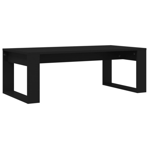 Stolik kawowy, czarny 102x50x35 cm, materiał drewnopochodny Stolik kawowy, czarny 102x50x35 cm, materiał drewnopochodny