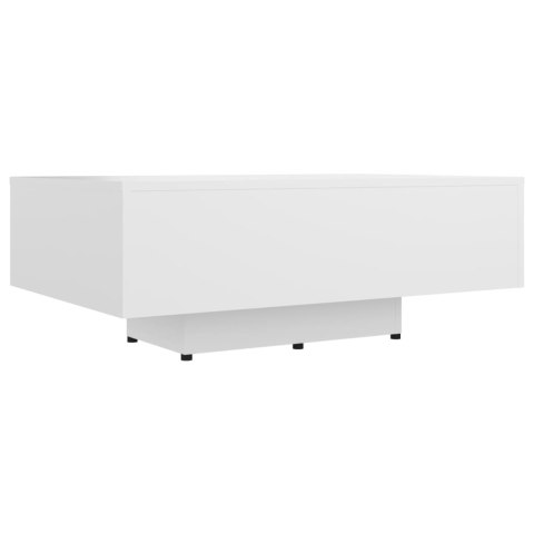 Stolik kawowy, biały, 85x55x31 cm, materiał drewnopochodny Stolik kawowy, biały, 85x55x31 cm, materiał drewnopochodny