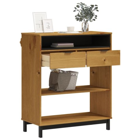 Stolik barowy FLAM, 92x45x110 cm, lite drewno sosnowe Stolik barowy FLAM, 92x45x110 cm, lite drewno sosnowe