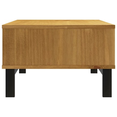 Stolik kawowy FLAM, szary, 100x50x32,5 cm, lite drewno sosnowe Stolik kawowy FLAM, szary, 100x50x32,5 cm, lite drewno sosnowe