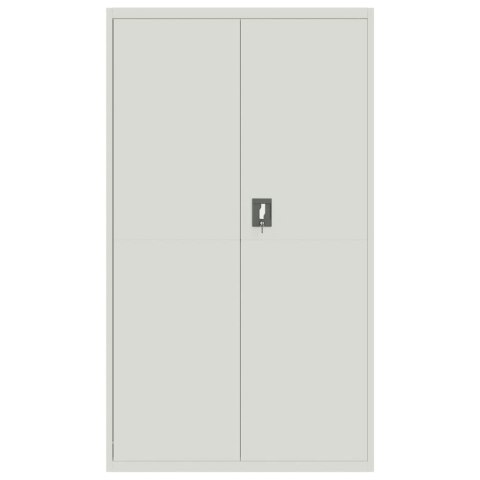 Szafa na dokumenty, jasnoszara, 105x40x180 cm, stalowa Szafa na dokumenty, jasnoszara, 105x40x180 cm, stalowa