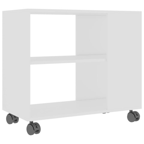 Stolik boczny, biały, 70x35x55 cm, materiał drewnopochodny Stolik boczny, biały, 70x35x55 cm, materiał drewnopochodny