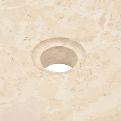 Umywalka, 40 x 12 cm, marmurowa, kremowa Umywalka, 40 x 12 cm, marmurowa, kremowa