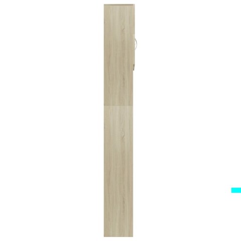 Szafka na pralkę, dąb sonoma, 64x25,5x190 cm, płyta wiórowa Szafka na pralkę, dąb sonoma, 64x25,5x190 cm, płyta wiórowa