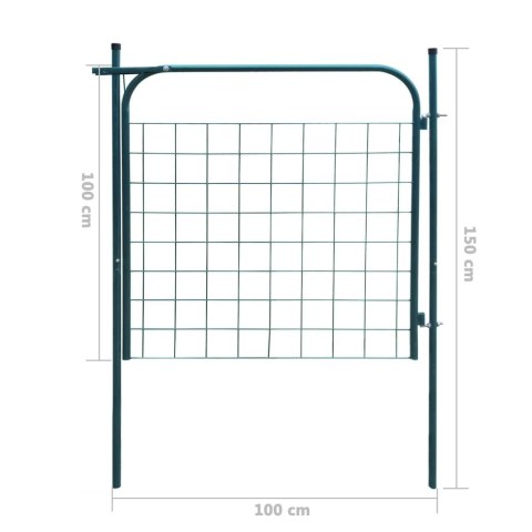 Bramka ogrodzeniowa 100x100 cm, antracyt Bramka ogrodzeniowa 100x100 cm, antracyt
