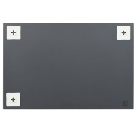 Lustro ścienne z lampkami LED, prostokątne, szklane Lustro ścienne z lampkami LED, prostokątne, szklane