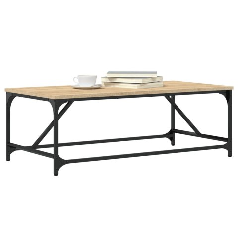 Stolik kawowy, dąb sonoma 100x50x35 cm materiał drewnopochodny Stolik kawowy, dąb sonoma 100x50x35 cm materiał drewnopochodny