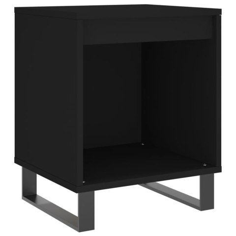 Szafki nocne, 2 szt., czarne, 40x35x50 cm Szafki nocne, 2 szt., czarne, 40x35x50 cm