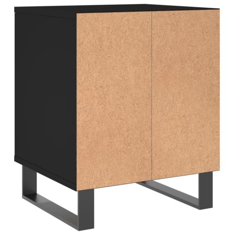 Szafki nocne, 2 szt., czarne, 40x35x50 cm Szafki nocne, 2 szt., czarne, 40x35x50 cm
