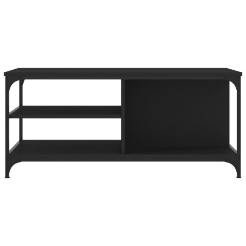 Stolik kawowy, czarny 100x50x45 cm, materiał drewnopochodny Stolik kawowy, czarny 100x50x45 cm, materiał drewnopochodny