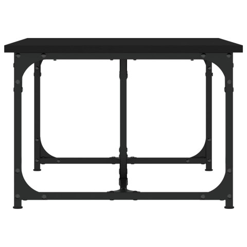 Stolik kawowy, czarny, 90x50x35 cm, materiał drewnopochodny Stolik kawowy, czarny, 90x50x35 cm, materiał drewnopochodny