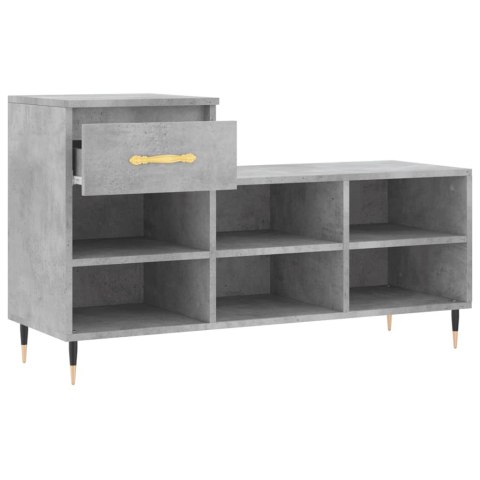 Szafka na buty, szarość betonu, 102x36x60 cm Szafka na buty, szarość betonu, 102x36x60 cm