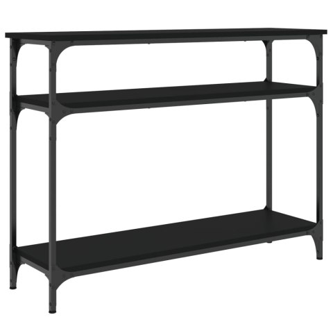 Stolik konsolowy, czarny, 100x29x75 cm Stolik konsolowy, czarny, 100x29x75 cm