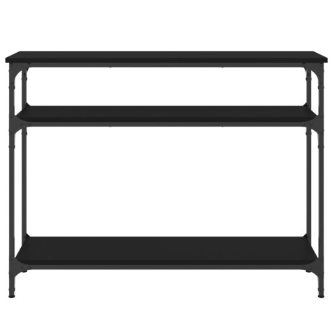 Stolik konsolowy, czarny, 100x29x75 cm Stolik konsolowy, czarny, 100x29x75 cm