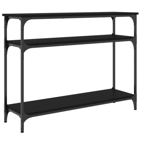 Stolik konsolowy, czarny, 100x29x75 cm Stolik konsolowy, czarny, 100x29x75 cm