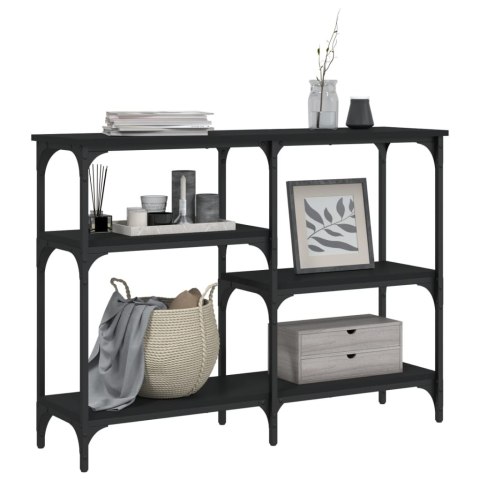 Stolik konsolowy, czarny, 102x29x75 cm Stolik konsolowy, czarny, 102x29x75 cm