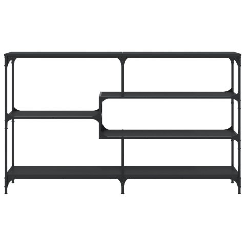 Stolik konsolowy, czarny, 160x32x95 cm, materiał drewnopochodny Stolik konsolowy, czarny, 160x32x95 cm, materiał drewnopochodny