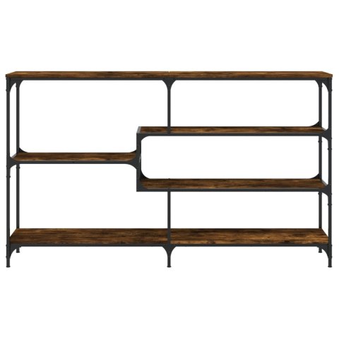 Stolik konsolowy, przydymiony dąb, 160x32x95 cm Stolik konsolowy, przydymiony dąb, 160x32x95 cm