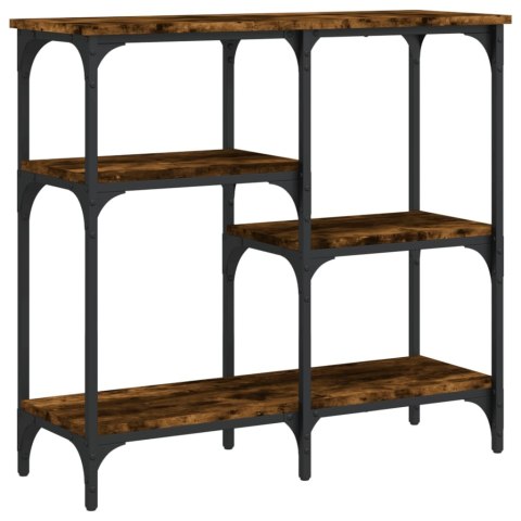 Stolik konsolowy, przydymiony dąb, 80x29x75 cm Stolik konsolowy, przydymiony dąb, 80x29x75 cm