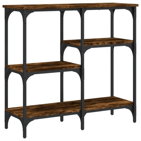 Stolik konsolowy, przydymiony dąb, 80x29x75 cm Stolik konsolowy, przydymiony dąb, 80x29x75 cm