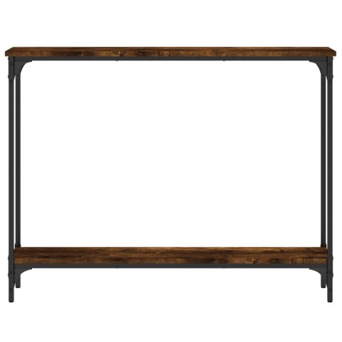 Stolik konsolowy, przydymiony dąb, 100x22,5x75 cm Stolik konsolowy, przydymiony dąb, 100x22,5x75 cm