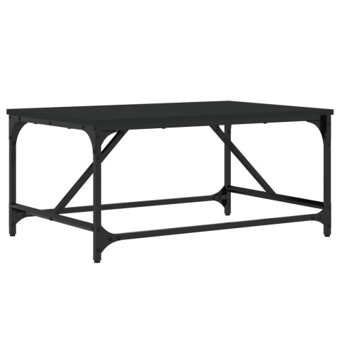 Stolik kawowy, czarny, 75x50x35 cm, materiał drewnopochodny Stolik kawowy, czarny, 75x50x35 cm, materiał drewnopochodny