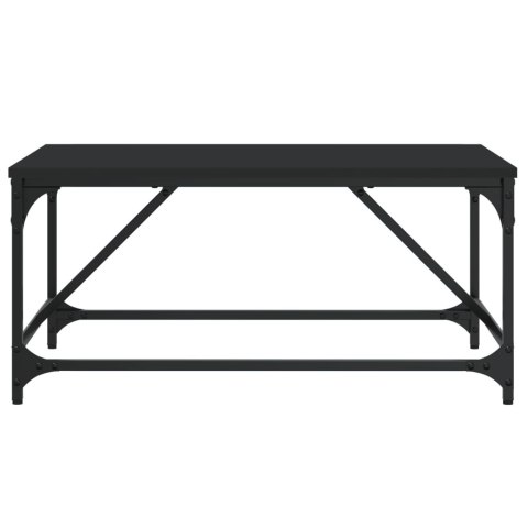 Stolik kawowy, czarny, 75x50x35 cm, materiał drewnopochodny Stolik kawowy, czarny, 75x50x35 cm, materiał drewnopochodny