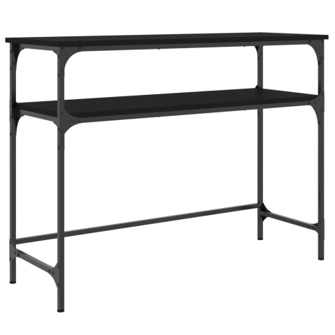 Stolik konsolowy, czarny, 100x35,5x75 cm Stolik konsolowy, czarny, 100x35,5x75 cm