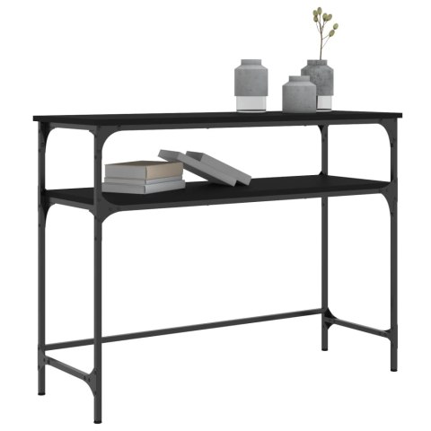 Stolik konsolowy, czarny, 100x35,5x75 cm Stolik konsolowy, czarny, 100x35,5x75 cm