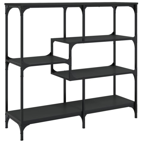Stolik konsolowy, czarny, 103x32x95 cm, materiał drewnopochodny Stolik konsolowy, czarny, 103x32x95 cm, materiał drewnopochodny