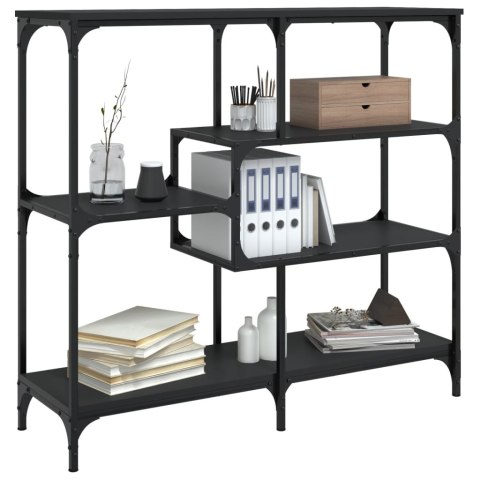 Stolik konsolowy, czarny, 103x32x95 cm, materiał drewnopochodny Stolik konsolowy, czarny, 103x32x95 cm, materiał drewnopochodny