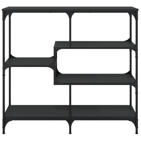 Stolik konsolowy, czarny, 103x32x95 cm, materiał drewnopochodny Stolik konsolowy, czarny, 103x32x95 cm, materiał drewnopochodny