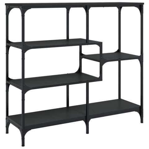 Stolik konsolowy, czarny, 103x32x95 cm, materiał drewnopochodny Stolik konsolowy, czarny, 103x32x95 cm, materiał drewnopochodny
