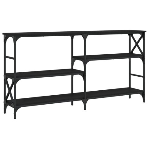 Stolik konsolowy, czarny, 150x29x76,5 cm Stolik konsolowy, czarny, 150x29x76,5 cm
