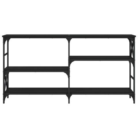 Stolik konsolowy, czarny, 150x29x76,5 cm Stolik konsolowy, czarny, 150x29x76,5 cm