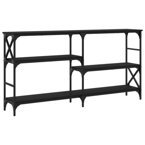 Stolik konsolowy, czarny, 150x29x76,5 cm Stolik konsolowy, czarny, 150x29x76,5 cm