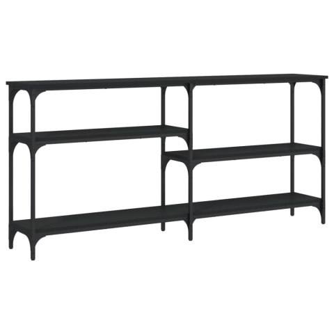 Stolik konsolowy, czarny, 160x29x75 cm Stolik konsolowy, czarny, 160x29x75 cm