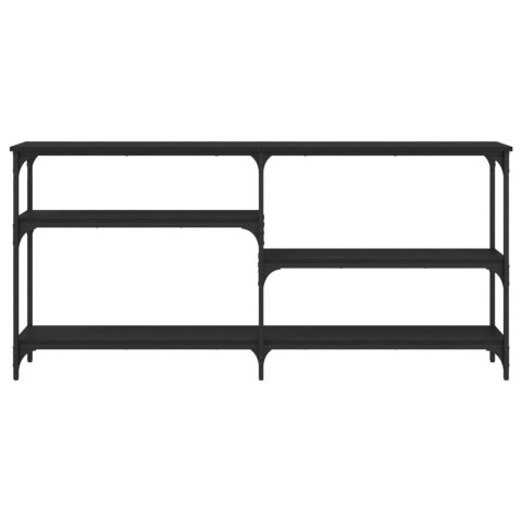Stolik konsolowy, czarny, 160x29x75 cm Stolik konsolowy, czarny, 160x29x75 cm