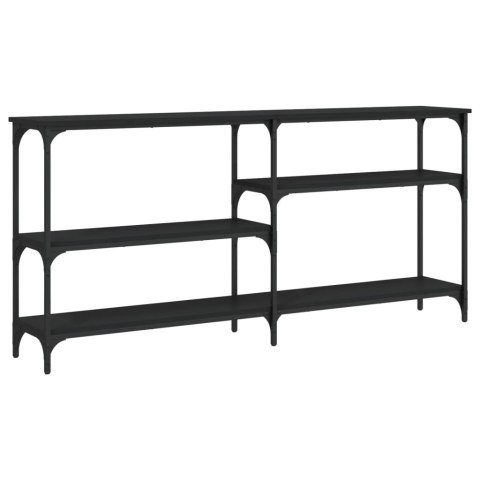 Stolik konsolowy, czarny, 160x29x75 cm Stolik konsolowy, czarny, 160x29x75 cm