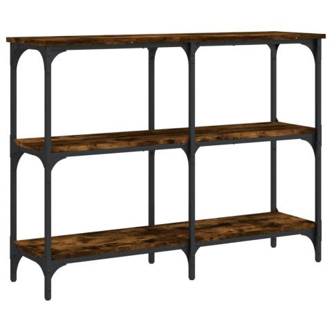 Stolik konsolowy, przydymiony dąb, 100x29x75 cm Stolik konsolowy, przydymiony dąb, 100x29x75 cm