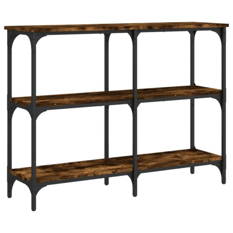Stolik konsolowy, przydymiony dąb, 100x29x75 cm Stolik konsolowy, przydymiony dąb, 100x29x75 cm