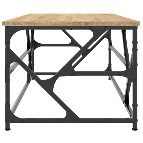 Stolik kawowy, dąb sonoma 100x50x40 cm materiał drewnopochodny Stolik kawowy, dąb sonoma 100x50x40 cm materiał drewnopochodny