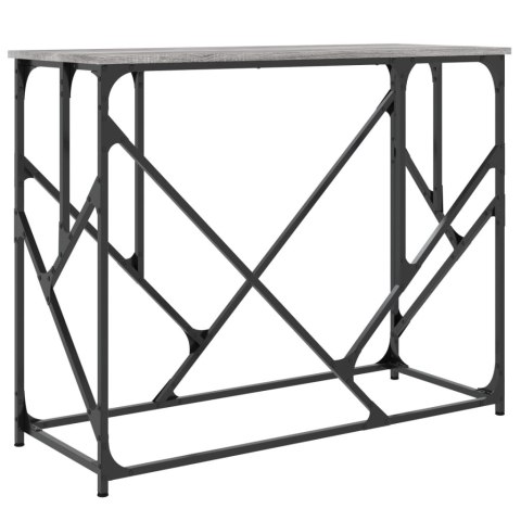 Stolik konsolowy, szary dąb sonoma, 100x40x80 cm Stolik konsolowy, szary dąb sonoma, 100x40x80 cm